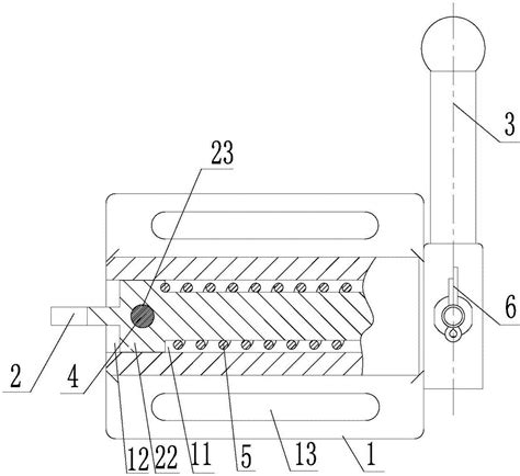 伸缩杆管连接用快速锁紧装置的制作方法