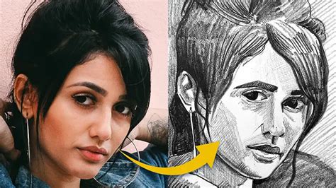 Free Portrait Drawing Tutorials 的图像结果