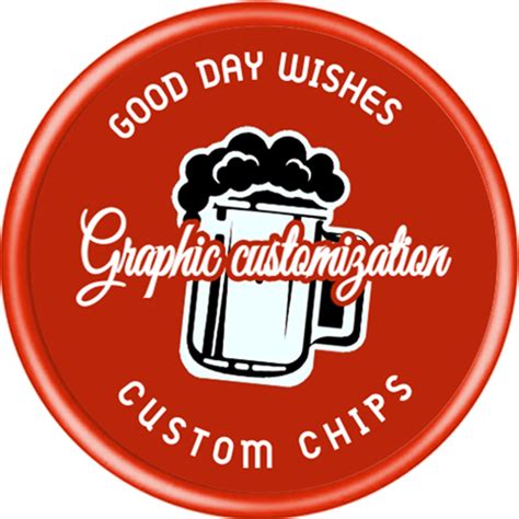 50 gettoni di plastica personalizzati, per aggiungere il tuo logo ...