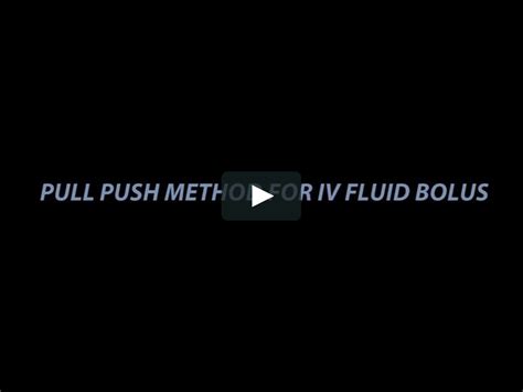 Image result for Pushing PO Fluids