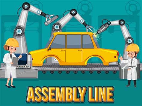 Assembly Line Cartoon 的图像结果
