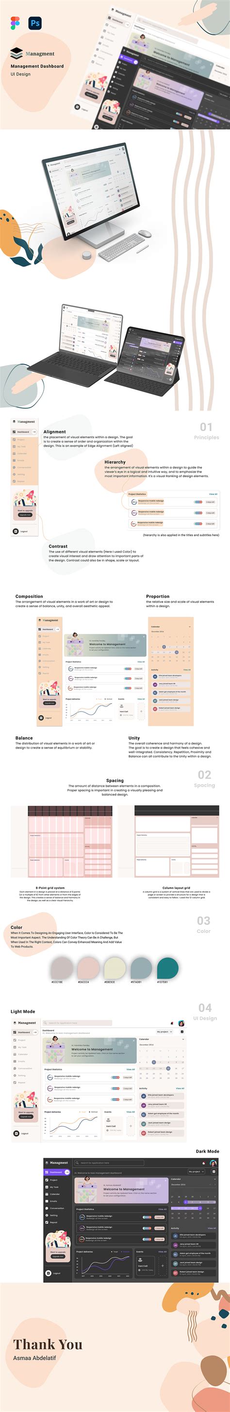 Management System GUI Design 的图像结果