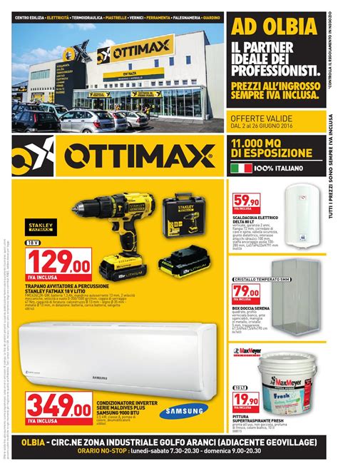 Volantino Giugno Olbia by Ottimax   Issuu