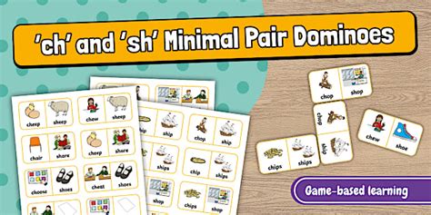 Minimal Pairs Ch Sh- Phonics Resource - Twinkl