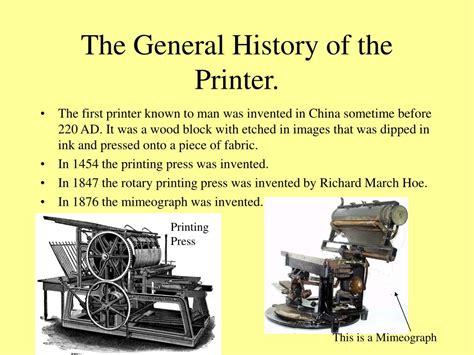 Image result for Printer Invention