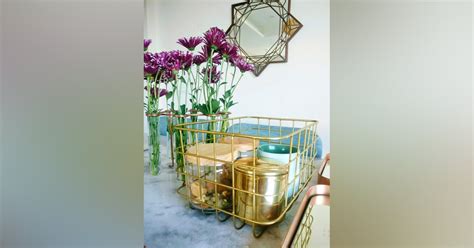 Beautiful Baskets For Storage & Retro Mirrors From N Square
