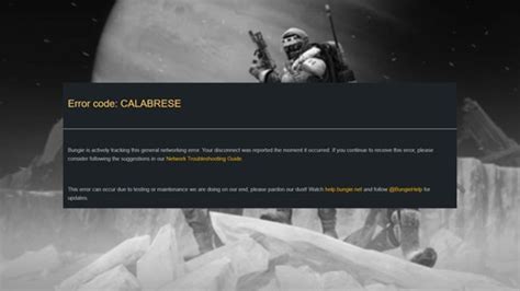 How to Fix Error Code Calabrese Destiny 2 的图像结果