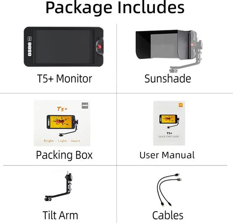 Osee T5 5.5 Inch Daylight Visible DSLR Camera Field India | Ubuy