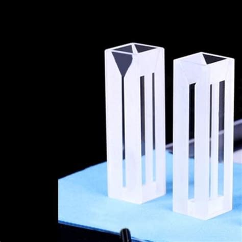 LABART Quartz Cuvette (Pathlength: 10mm, Volume: 1ml with PTFE Cover ...