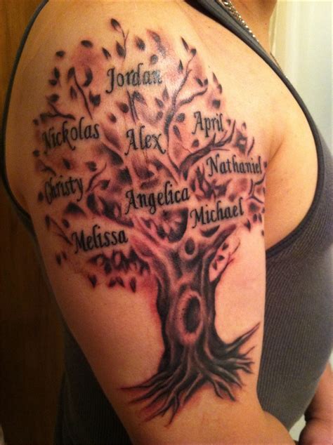 Family Tree Tattoo Names