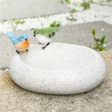 Amazon.com: MUMTOP Bird Baths for Outdoors, Antique Outdoor Garden ...