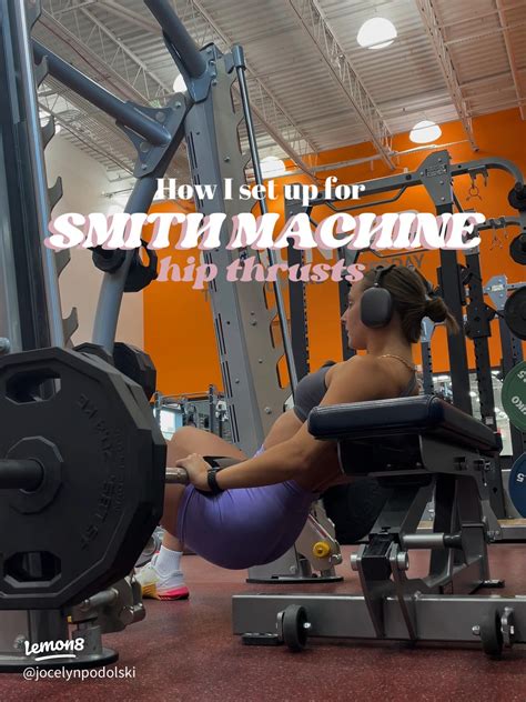 How to set up hip thrusts? | 2024 real user experience on Lemon8
