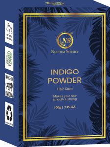 Nuerma Science Organic 100% Pure Indigo Powder for Hair Color (NO ...