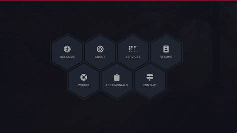 CSS Nav Menu 的图像结果