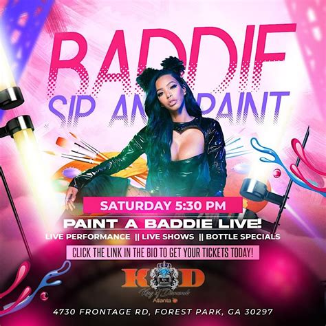 BADDIE SIP AND PAINT, 4730 Frontage Rd, Forest Park, 5 August 2023 ...
