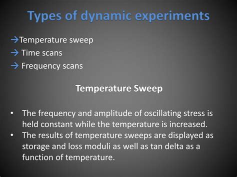 Dynamic Mechanical Analysis DMA Presentation 的图像结果