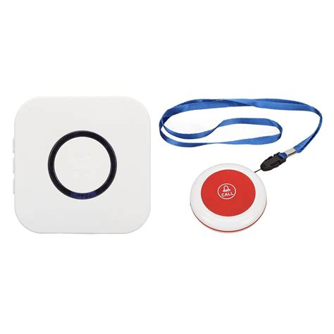 Wedinard Wireless Caregiver Pager Call Button Nurse Call System, Alert ...