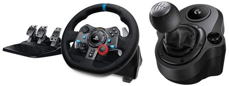 Logitech G 29 Driving Force Racing Wheel And G Driving Force Shifter PC ...