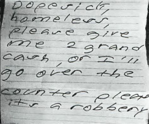 Letter ‘O’ Lands Alleged Bank Robber in Jail