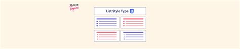 List CSS Type 的图像结果