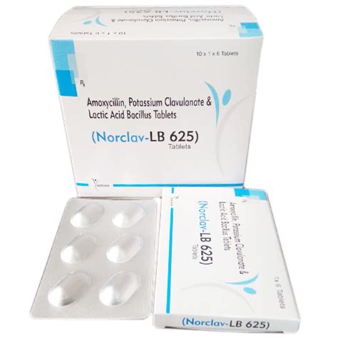 Norclav-LB 625 Tablets Norchem Healthcare A Div. of MBPL