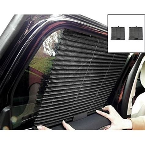 Vocado Car Folding Curtain Sunshades Set of 4 Black for Mercedes Benz ...