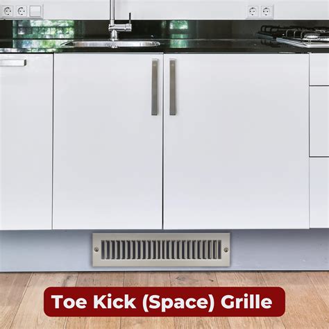 Snapklik.com : 2 Pack Fits 2x14 Duct Opening Toe Kick Vent Cover By ...