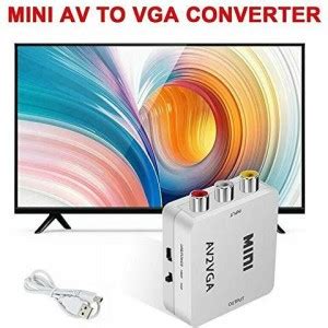 Etzin Mini AV2VGA Converter Adapter(EPL-657VC-003) TV Tuner Card ...
