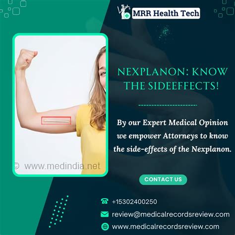 Learn about Nexplanon side-effects from medical experts | Medical Records Review - United States ...