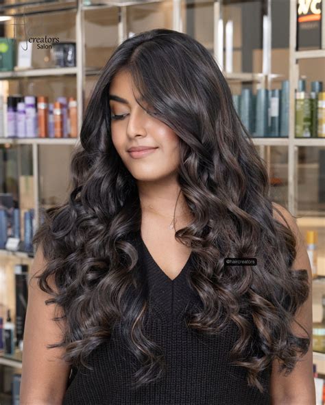 Asian Hair Highlights, Black Hair With Brown Highlights, Dark Brown ...