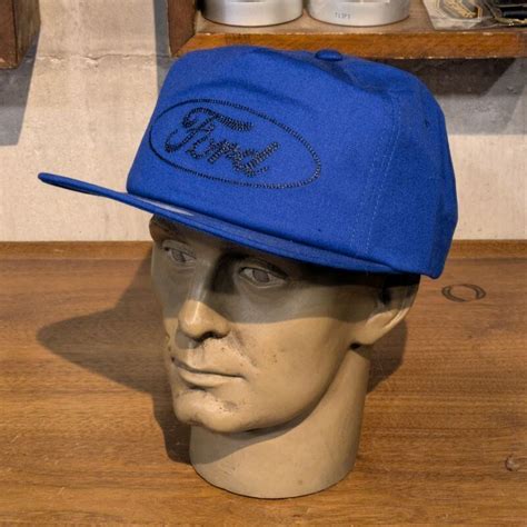 BRIXTON × FORD NUMBER ONE キャップ FORDブルー | LUCKY OLDIES SHOW