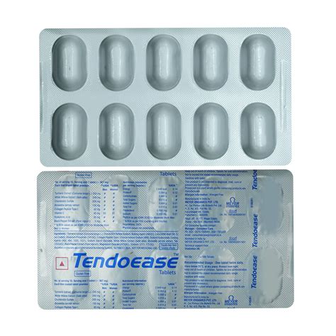 Tendoease Tablet | Uses, Side Effects, Price | Apollo Pharmacy