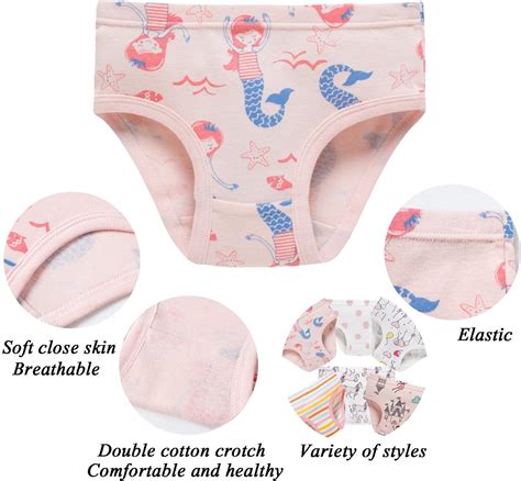 Buy Boboking Baby Soft Cotton Underwear Little Girls'Briefs Toddler ...