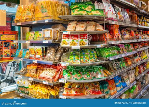 Chinese Supermarket in Amsterdam, Grocery Store, Variety of Asian ...
