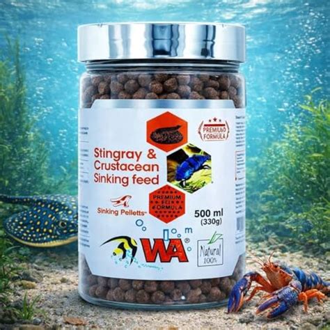 VAYINATO® WA Stingray & Crustacean Sinking Feed, 330G (500ML) | High ...