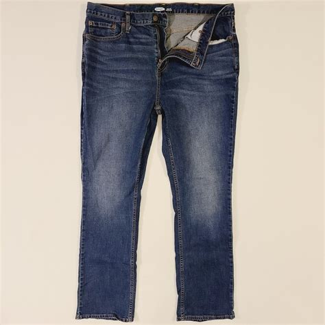 Old Navy Boot Cut Jeans Men's Built in Flex Medium Wash Denim Zipper ...