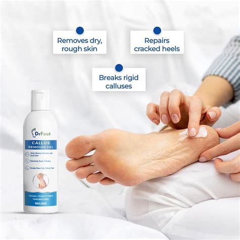 Dr Foot Callus Remover Gel Helps to Remove Calluses and Corns - 100ml ...