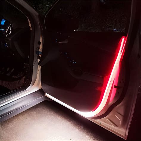 Buy HIPOPY Car Door LED Strip Lights, 2PCS 47 Inch Warning Strobe ...