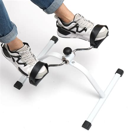 Portable Pedal Exerciser,Under Desk Compact Exercise Equipment for Arms and Legs, Great for ...