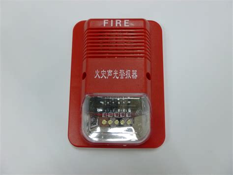 火灾报警器DC24V 消防声光报警 无编码通用型J-2002三种声音可调-扬州市昂立电气有限公司