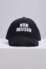 Van Heusen Caps, Men Black Solid Casual Cap for Accessories at ...