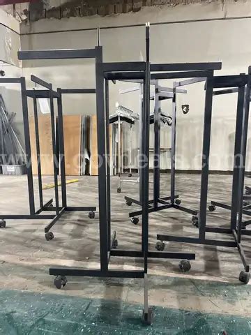 Mobile clothing racks | GovDeals