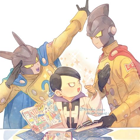 gamma 2, gamma 1, and dr. hedo (dragon ball and 2 more) drawn by konoha_kairi | Danbooru