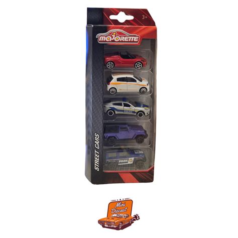 Majorette Street Cars 5-Pack – Mini Diecast