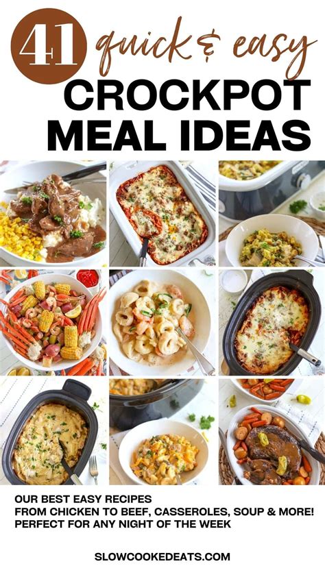 41 Easy Slow Cooker Meals (tested recipes!) | Slow Cooked Eats