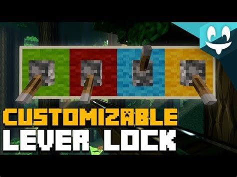 Image result for Minecraft Lever Combination Lock