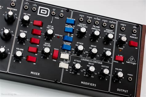 Behringer Model D Test 的图像结果