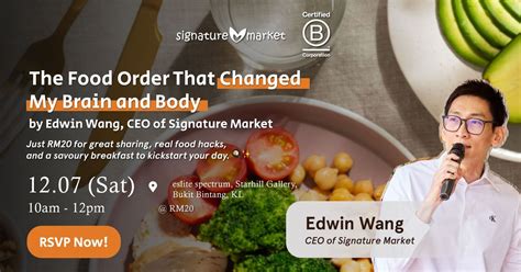 The Food Order That Changed My Brain and Body by Edwin Wang, CEO of ...