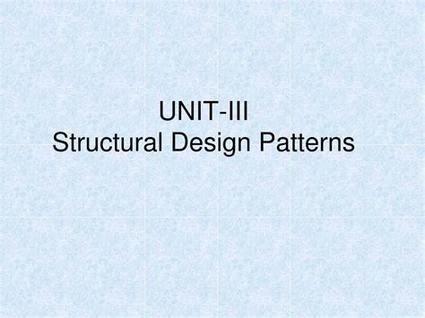 Image result for Structural Patterns InDesign Patterns