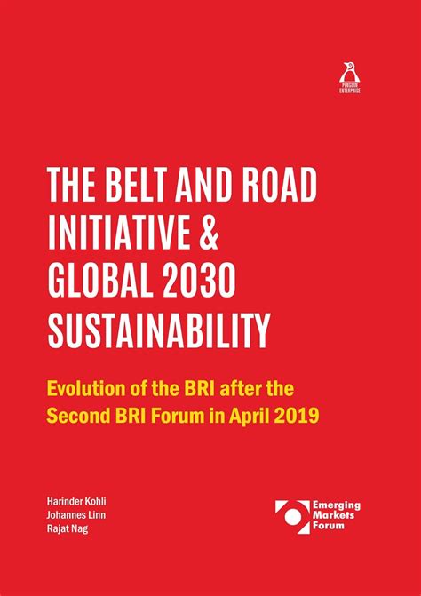 The Belt and Road Initiative & Global 2030 Sustainability: Evolution of ...